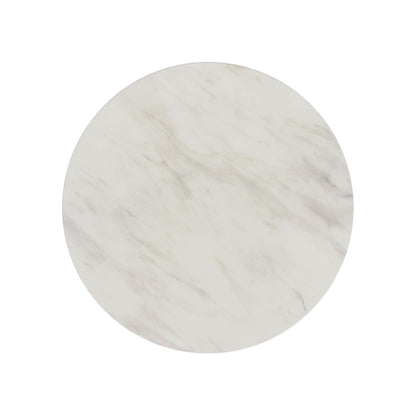 Sylvie - 5 Piece Standard Height Dining Set (Round Table And Four Chairs) - Dark Brown