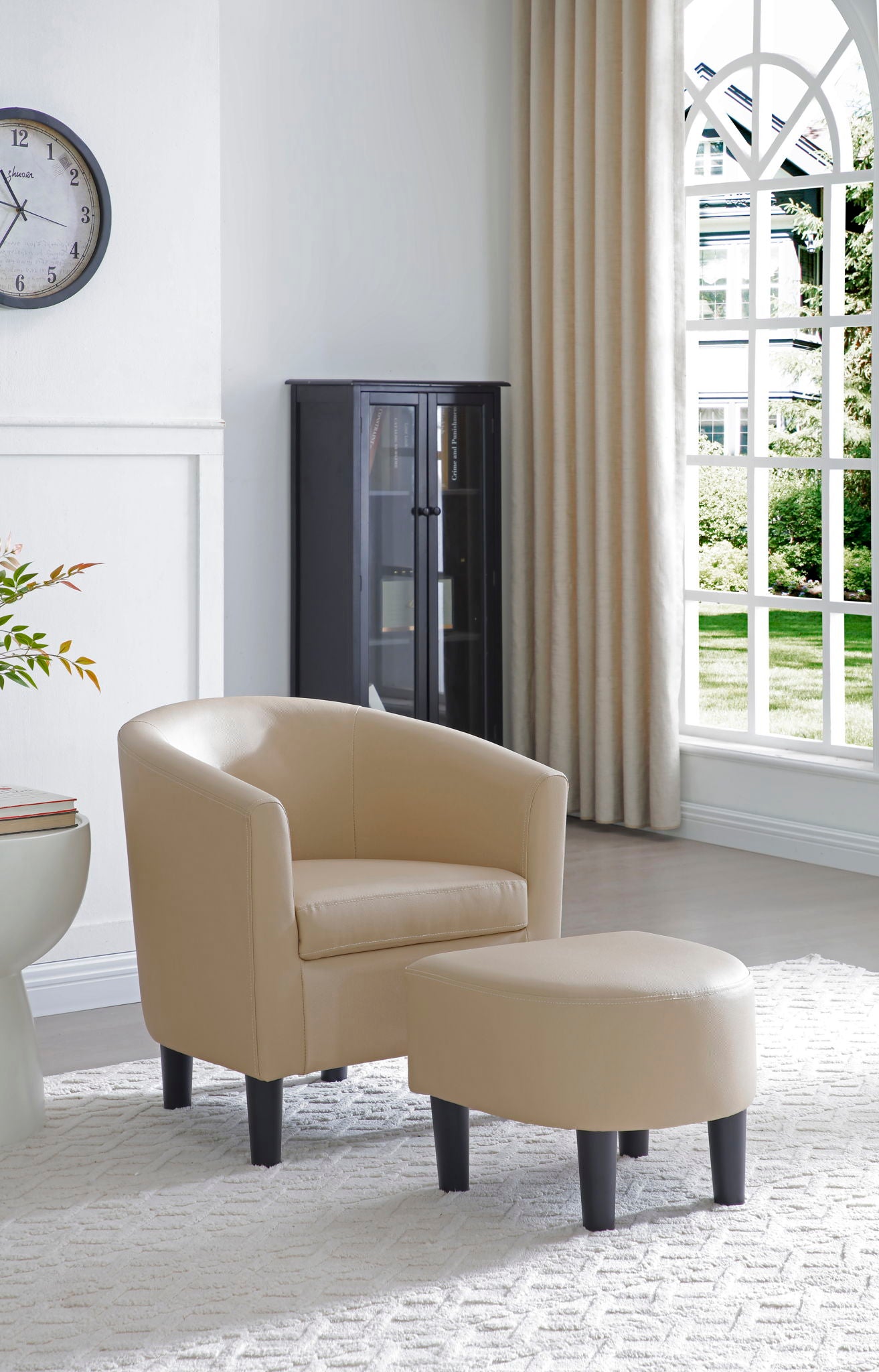 Glory Furniture - Salem - Chair & Ottoman