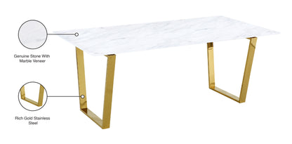 Cameron - Dining Table - Gold