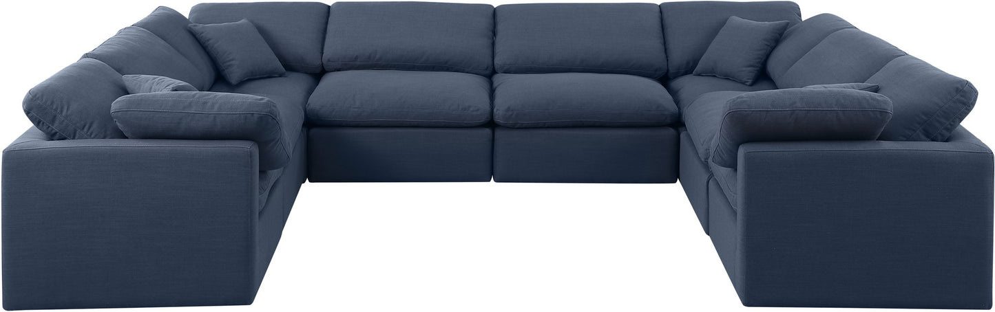 Indulge - Linen 8 Piece Modular Sectional