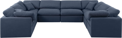 Indulge - Linen 8 Piece Modular Sectional