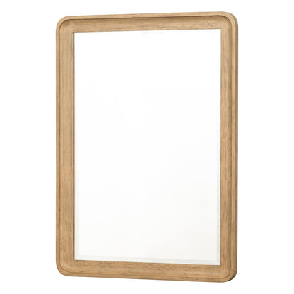 Theo - Beveled Mirror - Desert Oak
