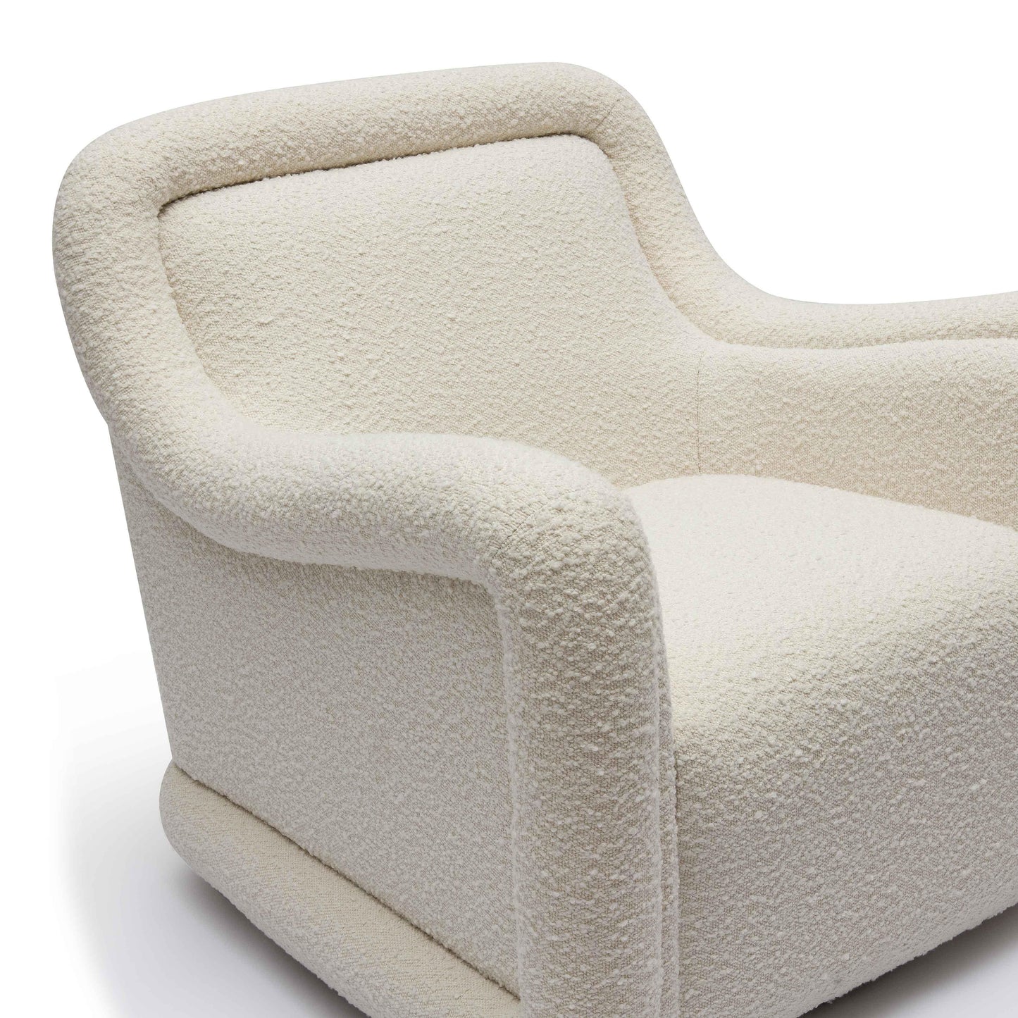 Charli - Boucle Swivel Chair