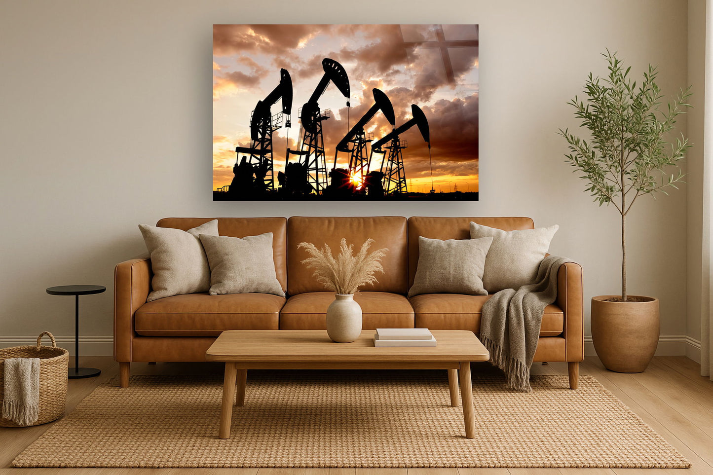 Tempered Glass - Oil - Light Brown