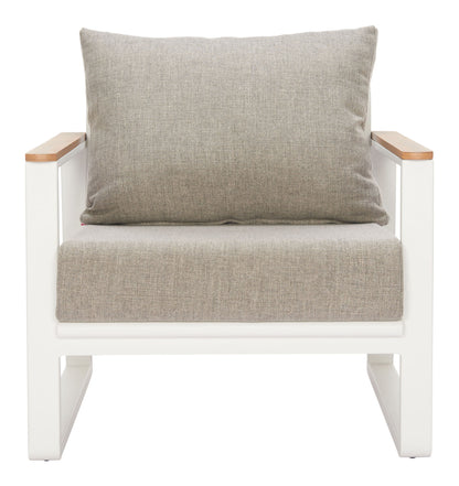 Welt - Outdoor Armchair - Taupe & White