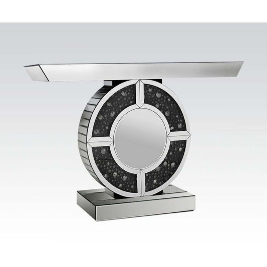 Nysa - Console Table - Faux Crystals