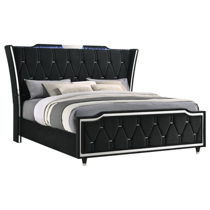 Lorient - LED Upholstered Bed