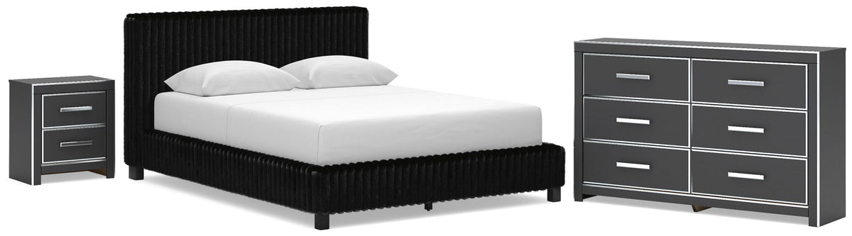 Zuraleus - Upholstered Bedroom Set