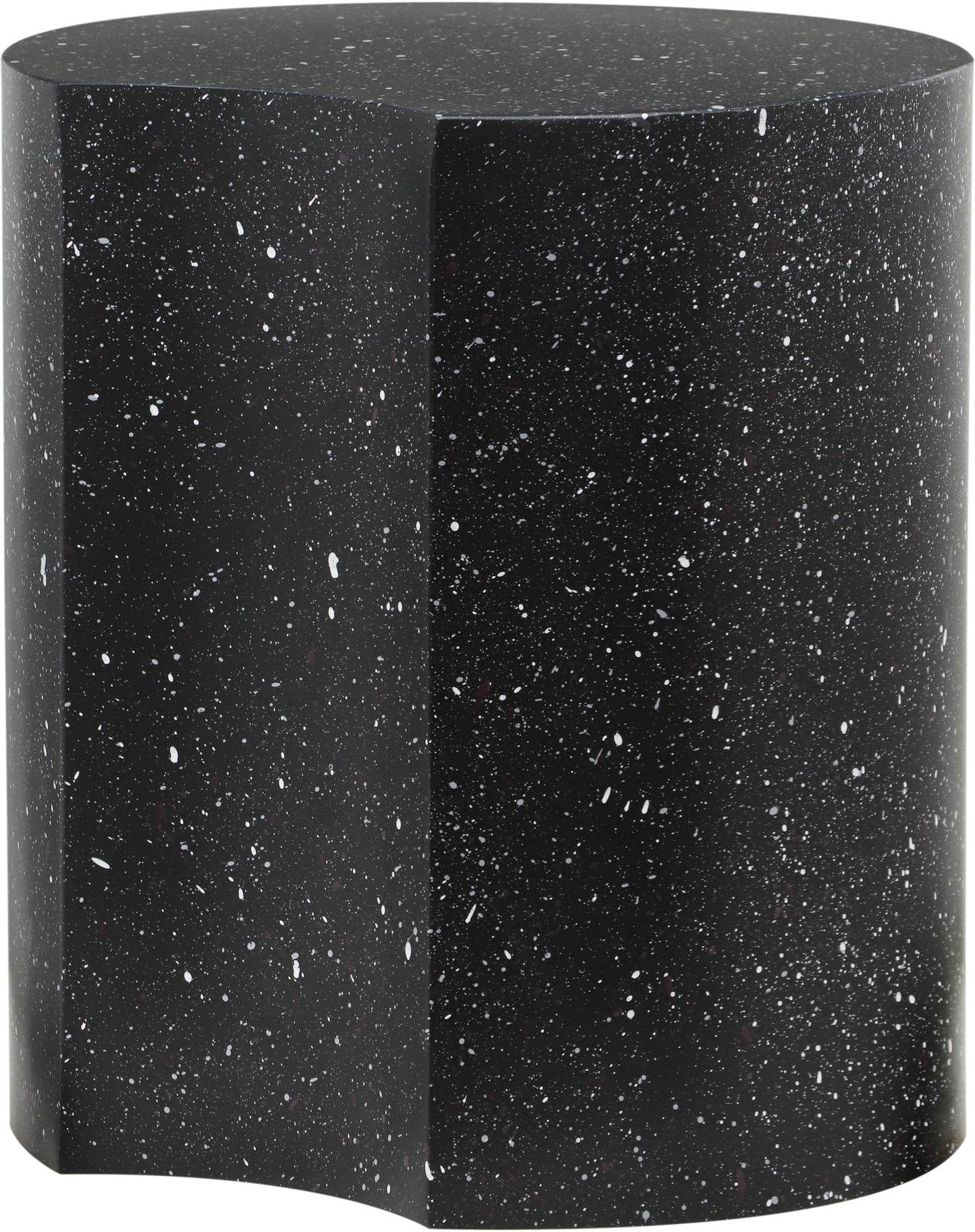 Dimple - End Table - Terazzo Finish