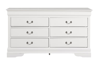 Glory Furniture - Louis Phillipe - Dresser & Mirror