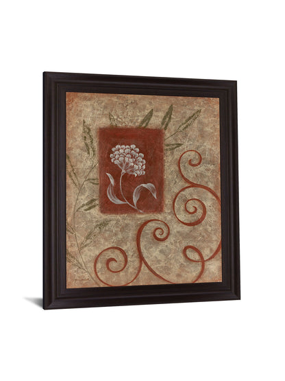 Terra Scrolls - 28" x 34" Framed Wall Art