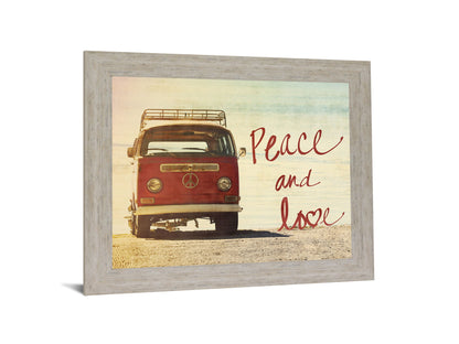 Crimson Journey - 28" x 34" Framed Wall Art