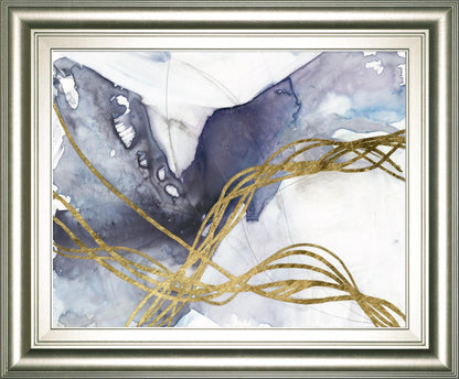 22x26 Agate Wave IV By Jennifer Goldberger - Dark Gray