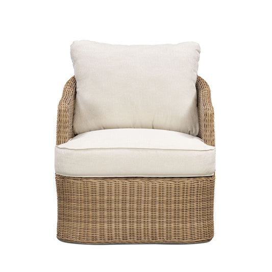 Axel - Boucle Outdoor Accent Chair