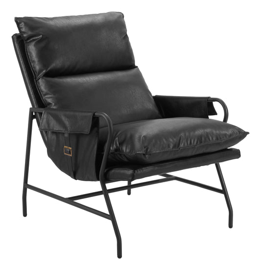 Halaus - Accent Chair - Black