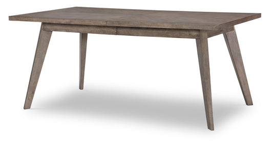 Greystone - Rect. Leg Table - Dark Brown