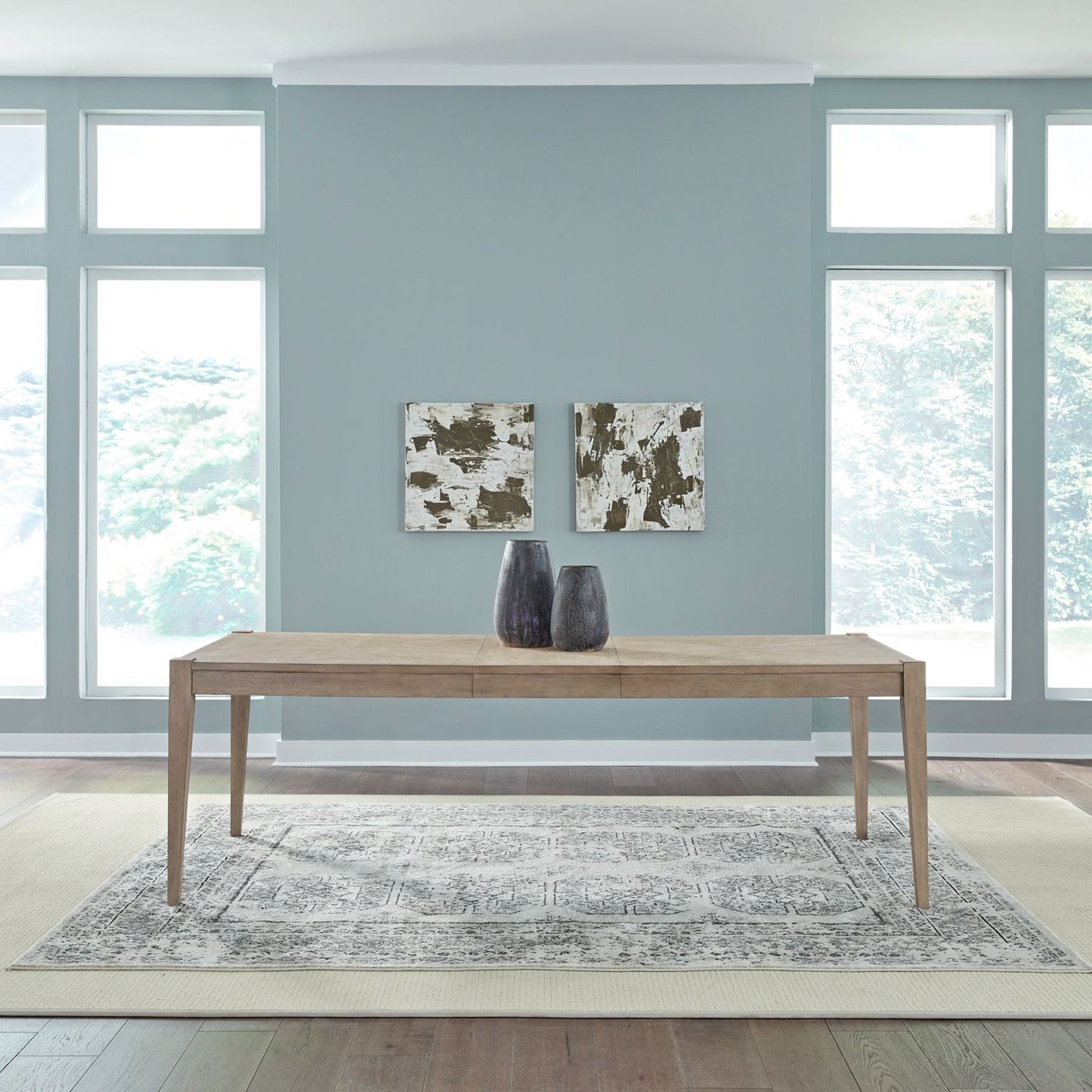 Brentwood - Rectangular Leg Table - Sandstone