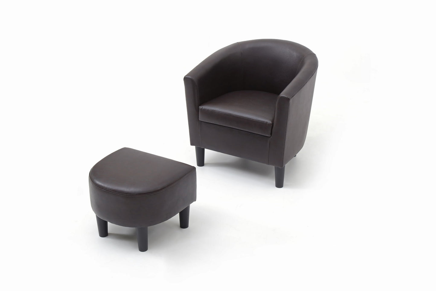 Glory Furniture - Salem - Chair & Ottoman