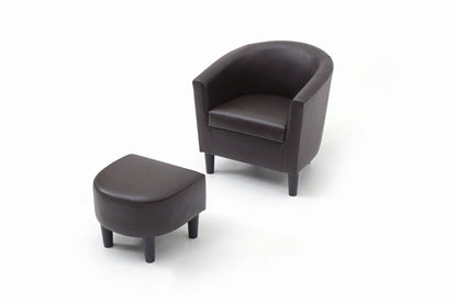 Glory Furniture - Salem - Chair & Ottoman