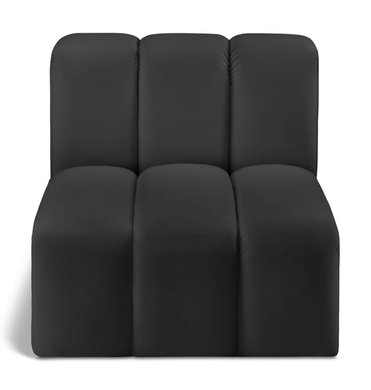 Arc - Faux Leather Straight Chair