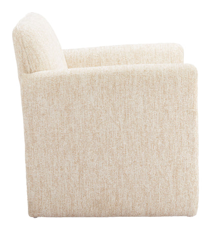 Dobra - Accent Chair - Oatmeal Beige
