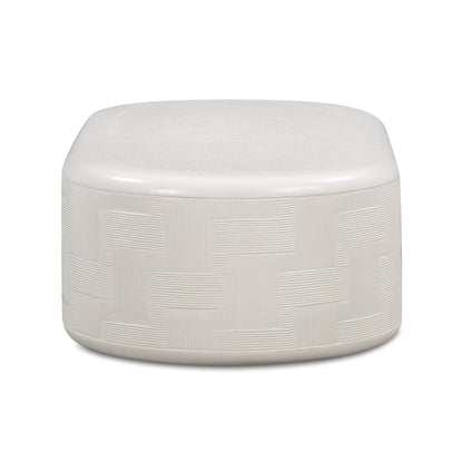 Surraya - Concrete Rounded Coffee Table