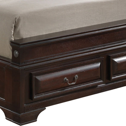 Glory Furniture - LaVita - Faux Leather Upholstered Storage Bed