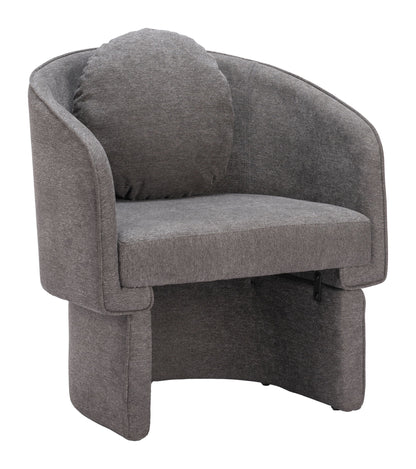 Olya - Accent Chair - Truffle Gray