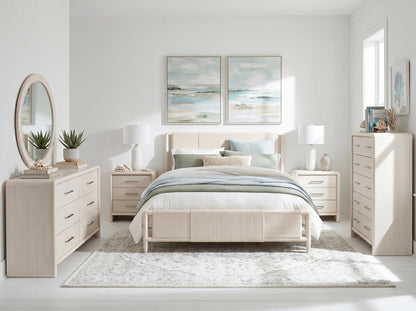 Maren - Complete Woven Panel Bed
