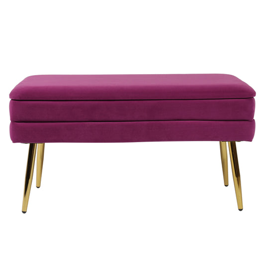 Ziva - Velvet Storage Bench