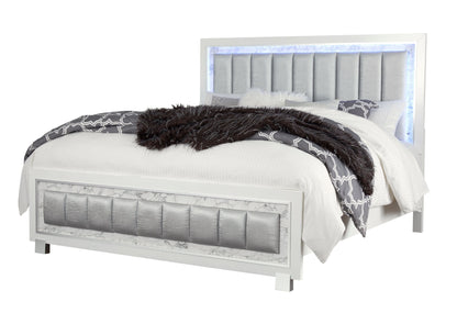 Santorini - King Bed - White