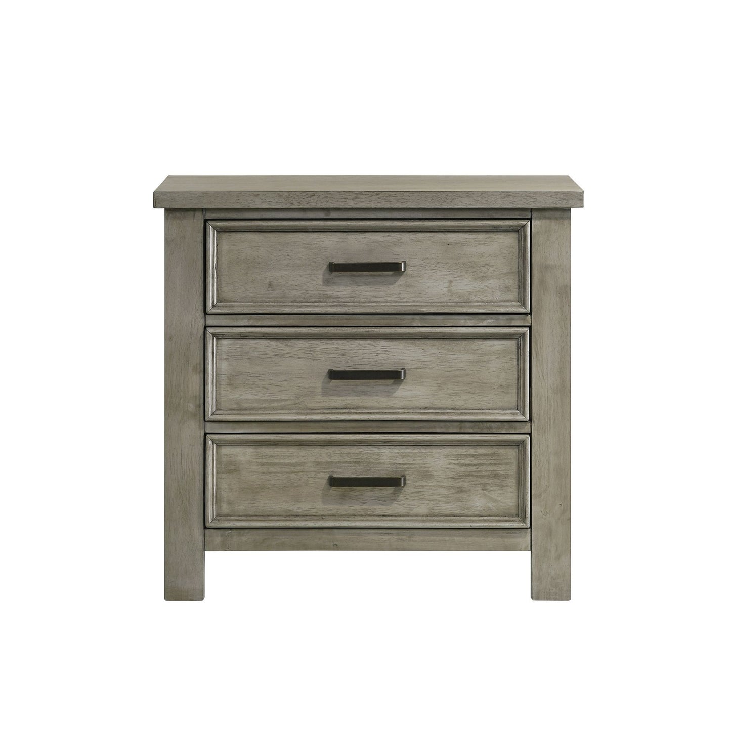 Sullivan - 3-Drawer Nightstand - Drift Grey