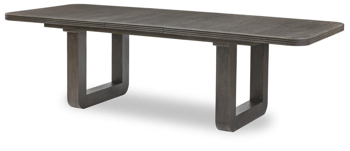 Maren - Double Pedestal Dining Table With Leaf
