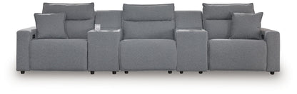 ModMax II - Salt And Pepper - Reclining Sectional