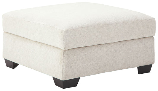 Cambri - Snow - Ottoman With Storage