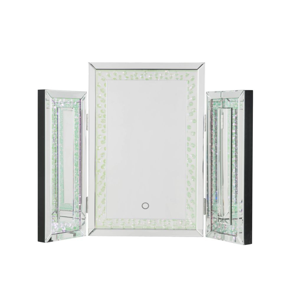 Nysa - Accent Decor - Mirrored & Faux Crystals