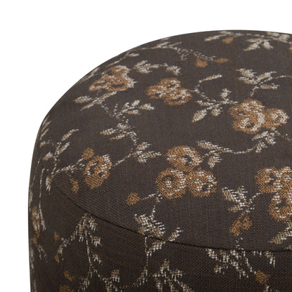 Bisou - Floral Jacquard Ottoman