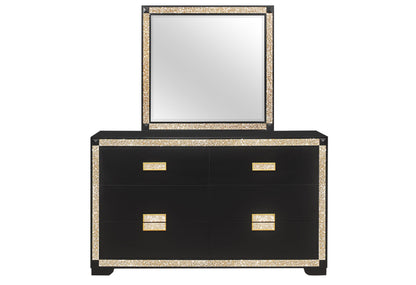 Blake - Dresser - Black / Gold