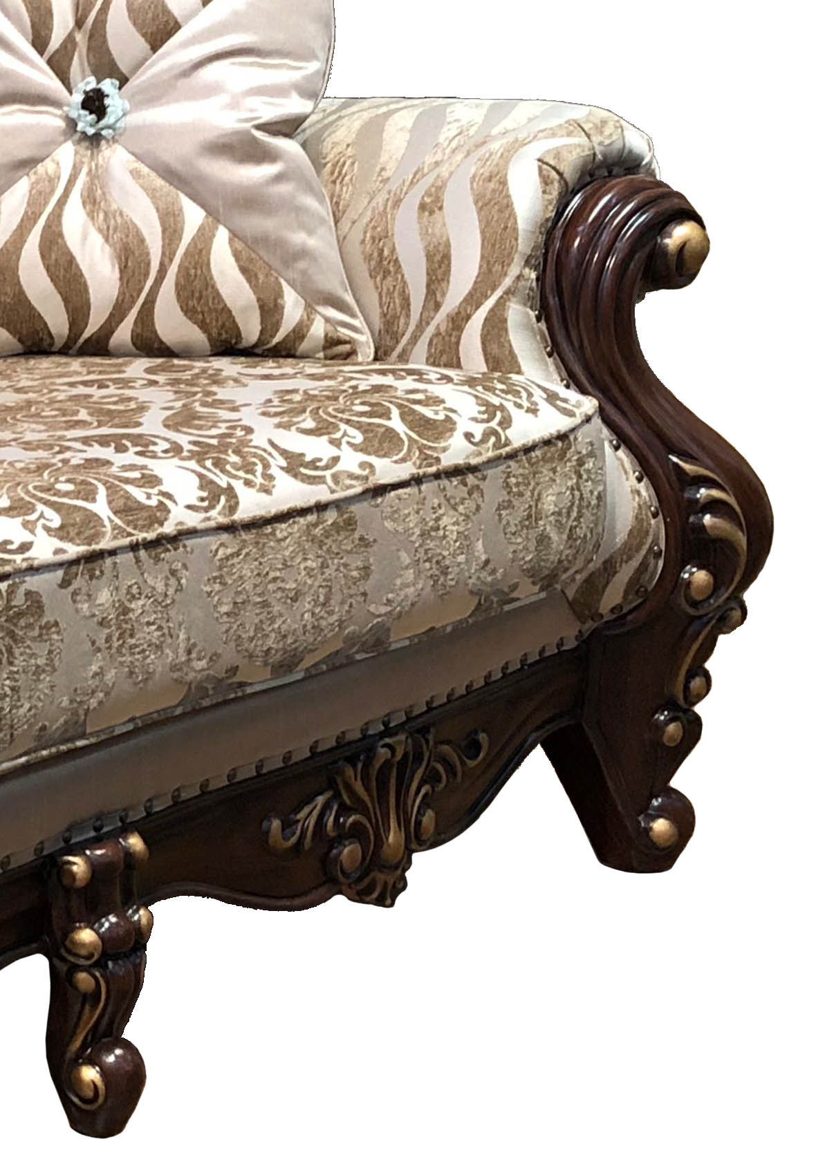 Jade - Loveseat - Dark Brown