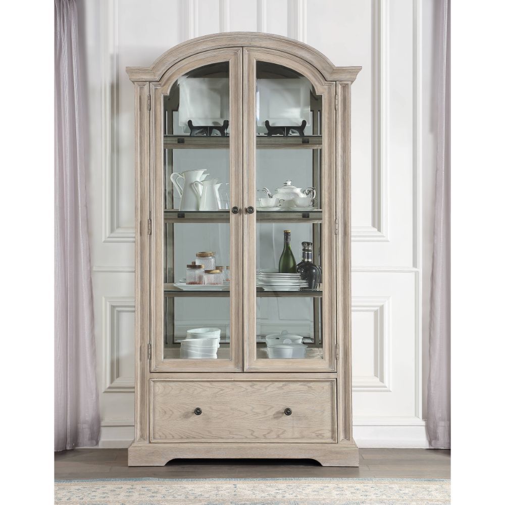 Wynsor - Curio Cabinet - Antique White