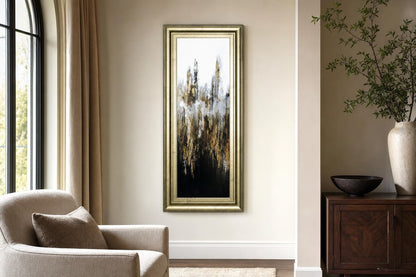 18x42 Metalico I By Leticia Herrera - Dark Gray