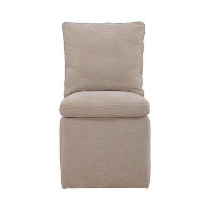 Accent Dining - Accent Dining Chair With Casters