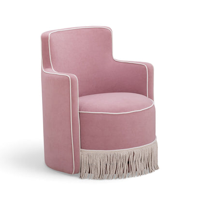 Passe - Tasseled Swivel Chair