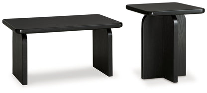 Mitchalli - Occasional Table Set (Set of 2) - Black