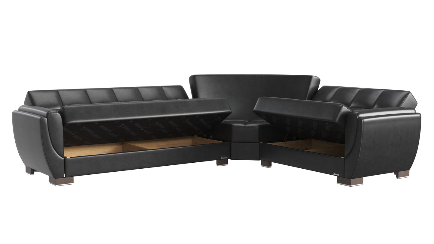 Ottomanson Armada Air - Convertible Sectional With Storage