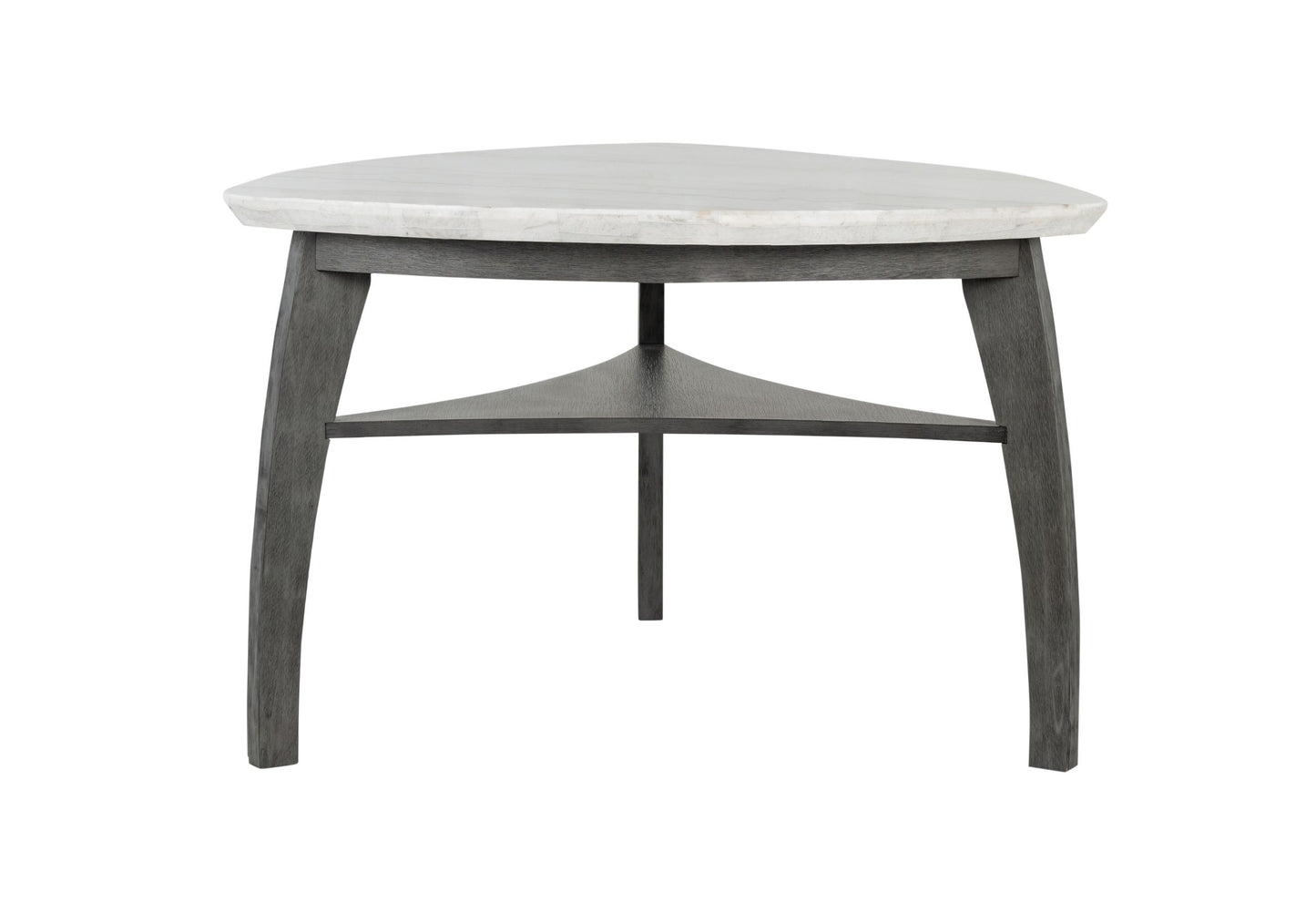 D8192 - Triangle Bar Table, Four Bar Stools & Bench - Light Gray