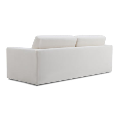 Ryan - Upcycled Linen Sofa Bed - Cream