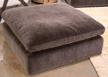 Maxton Heights - Oversized Accent Ottoman - Bittersweet