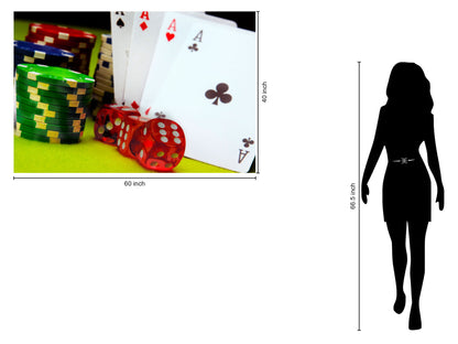 Tempered Glass With Rhinestones - Vegas Baby - Red