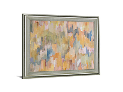 Sunlit Echo - 28" x 34" Framed Wall Art